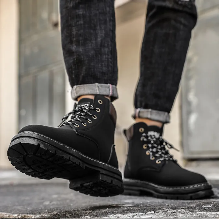 %E3%80%90ZIME%E3%80%91Martin%20Boots%20for%20Men%20Leather%20High-Top%20Boots%20Waterproof%20Hiking%20Shoes%20for%20Men%20Outdoor%20Sport%20Shoes%20Rubber%20Shoes%20Leather%20Korean%20-%20Image%207