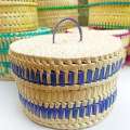 Palmyra Box | Pan watti | basket, basket weaving, cane basket, coconut leaf basket, flower basket, food basket, fruit basket, fruits basket, Palmyra Box, Pandanus Basket, pandanus leaf, wedding cake basket, wetakeiya, wewal basket | Nisaco Mall. 