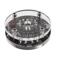 3X IN-12 Nixie Clock RGB Audio Electronic Accessories DIY Single Tube Glow Clock Micro-USB DC5V. 