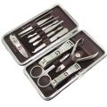 12 In 1 Nail Care Manicure Set / Pedicure Tool For Cutting - Silver. 