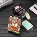 Driving License Cover Men's Women's Card Holder Multifunctional Card Holder Anti-Theft Swiping Men's Anti-Degaussing Driving License Two-in-One Wallet. 