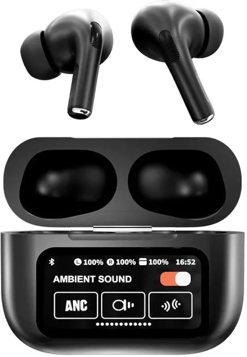 A9%20Pro%20Bluetooth%20Wireless%20AirPods%20Digital%20Display%20Black%20Color%20Edition%20Earbuds%20-%20Image%203
