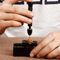 26pcs Mini Micro Hand Drill Bits Set High Hardness Rust-resistant Manual Drill Pin Vise Chuck Diy Tool Set specification. 