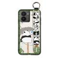 panda Waterproof Phone Case For Nokia HMD Fusion Durable Wrist Strap protective Anti-dust Fashion Design Dirt-resistant. 