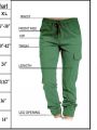 Jogger Pants Ladies Trousers Women's, Girl's  Cargo Linen Fabric 100% Cotton Elastic Waist  Casual, Office, Party, Jeans Pants.. 