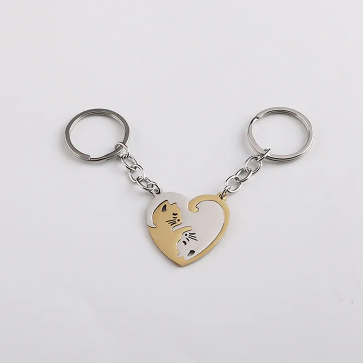 2PCS/Set%20Yin%20Yang%20Cats%20Couple%20Keychains%20Love%20Heart%20Round%20Stainless%20Steel%20Pendants%20Key%20Chain%20Valentine's%20Day%20Gift%20-%20Image%205