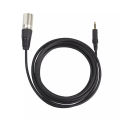 3.5mm Stereo Jack Plug to 3 Pin XLR Male Microphone Audio Cable Cord Adapter. 