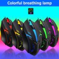 Professional 5500 DPI Gaming Mouse 2 Buttons LED Optical Business Mouse USB Wired Mice Ergonomic for Computer PC Laptop. 