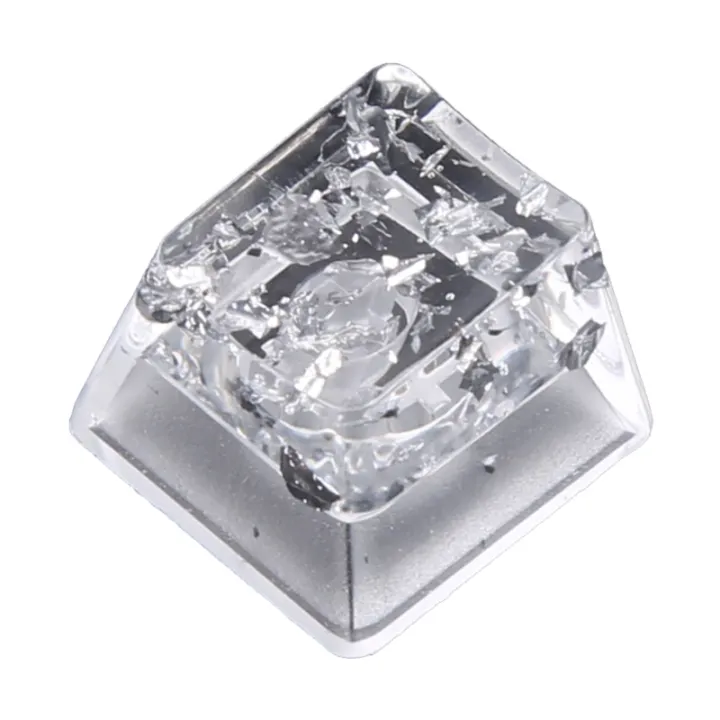 Custom Resin Keycaps Oem R4 Profile For Mechanical Keyboard Transparent ...