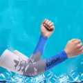 Ice Silk Arm Sleeves Cover Sports Running UV Sun Protection Outdoor Men Fishing Cycling Sleeves. 