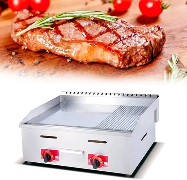 Commercial%20Half%20Grooved%20Gas%20Griddle%20Plate%20-%20Image%203