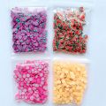 【GlobalTrendz】46PCS Slime Kit Foam Ball Plastic Beads Sponge Strip Gold Powder Slime Box Fruit Slices DIY Material Kids. 