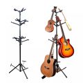 Guitar Stand Nine-Headed Vertical Guitar Tree Stand Multiple Display Racks 9 Sets of Display Stands Electric Wood Folk Song Classical Ukulele Stand. 