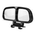 1Pc Blind Spot Wide Angle Side Square Support Mirror - For Right Side. 