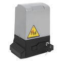 220V 50Hz Automatic Sliding Gate Opener Kit Remote Control Sliding Door Opener Motor with 8 Gear Rack550W. 