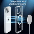 Magnetic For Magsafa Charging Case For iPhone 16 15 14 13 12 11 Pro XS Max XR SE 2 3 Mini Hybrid Silicone Hard Cover. 