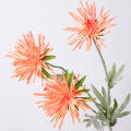 Artificial Crab Claw Chrysanthemum Stem Flocking Needle Lily Wedding Decor Home Garden Ornament. 