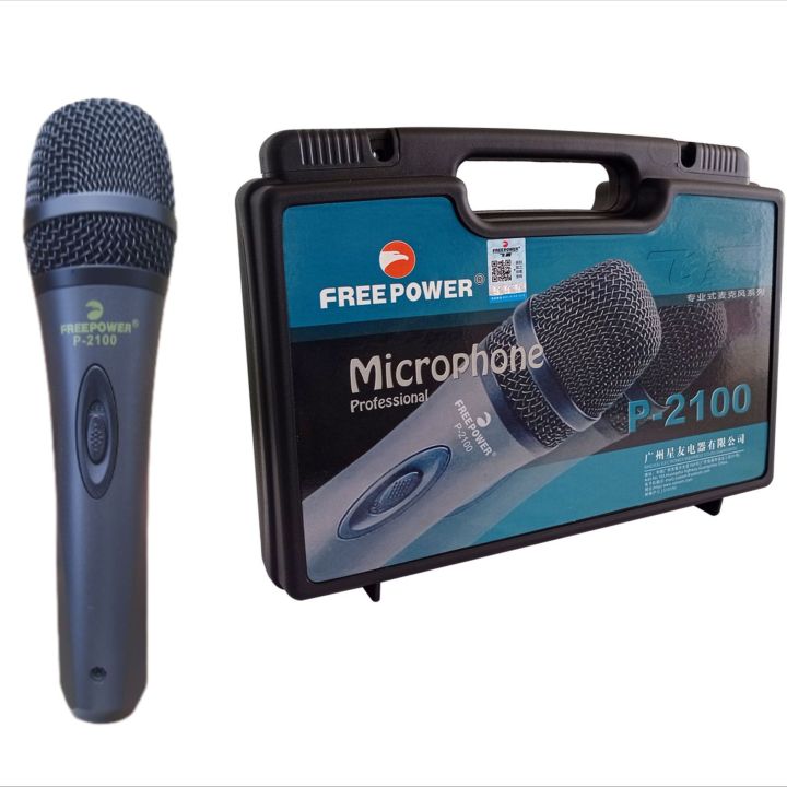 Freepower Mic Microphone Professional Wired Microphone With Cable