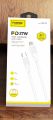 Foneng X80 PD Data Cable 27W Quick Charging Cable 1M - Type-C to Lightning (iPhone) - Durable and Efficient Quick Charge Solution. 