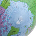 38cm Inflatable Globe World Earth Ocean Map Ball Geography Learning Beach Ball. 