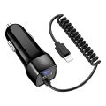 Phone Jail USB Car Charger For IPhone 13 12 11 Pro Max 8 7 + Fast Charging With Extra Charger Cable Fast Charging Long. 
