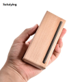 Sutuiying Guitar Radius Sanding Block Chamfered 45 Degree Fret End Bevel File Portable Tool for Guitar Bass Fret Leveling Fingerboard Luthier Tool. 