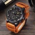 Current Men's Watches Top Brand Luxury Calendar Fashion Male Clock Leather Sport Military Men Wristwatch. 
