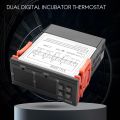 STC-3008 Dual Digital Incubator Thermostat Display Temperature Controller 12V. 