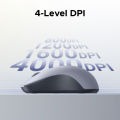 UGREEN Mouse 2.4G Dual Mode, 4000DPI 4-Level Adjustable, Silent Click, Portable Ergonomic Mouse for Laptop. 