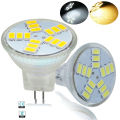 MR11 GU4 LED Spotlight Bulbs 3W 5W 7W AC DC 12V 5730 SMD 9LEDs 12LEDs 15LEDs Warm/Cold/Neutral White Lamp Replace Halogen. 