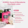 KUNDAL Honey & Macadamia Pure Natural Moisturizing Refreshing Body Lotion White Musk 500ml. 