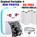 Portable Mini Pocket Bluetooth Printer | Hot Print Pocket Student | Wireless Bluetooth Printer. 