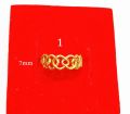 CINCIN AUDI EMAS BANGKOK RING GOLD PLATED FREE COP. 