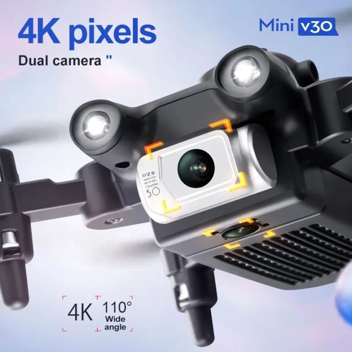 XIAOMI%20V30%20Mini%20Drone%204DRC%20with%20Camera%20HD%204K%201080P%20FPV%20RC%20Drones%20Profesional%20Five-sided%20Obstacle%20Avoidance%20Helicopter%20Drone%20Toy%20-%20Image%203
