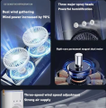 Mini Double Ended Cooling Fan with Water Mist Spray, USB Rechargeable Air Conditioner Fan for Desk, Travel. 