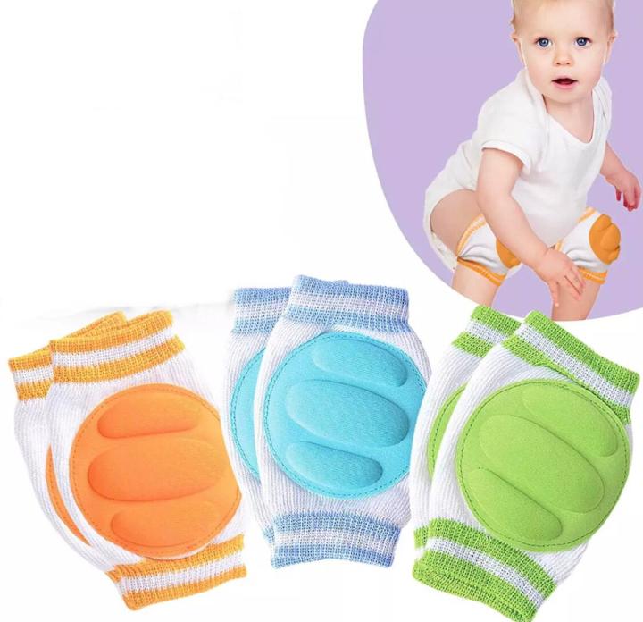 Baby Soft Cotton Toddler Baby Knee Pads/Kids Knee Guards for kids/Elbow Safety Protector
