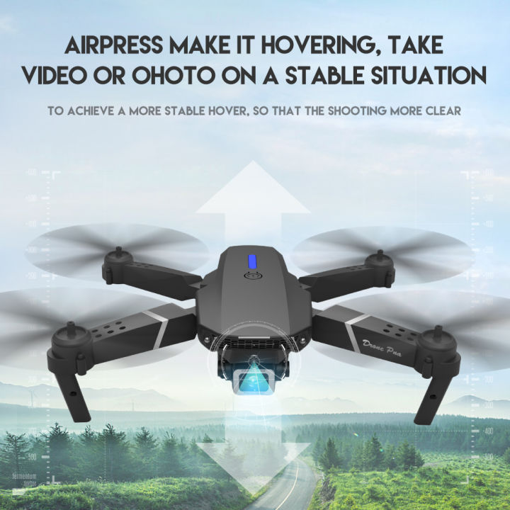 E88 PRO Professional drones with 4K HD Single camera Wide-Angle Live Video Mini Drone