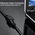 RJ45 Ethernet Network Connector Double Head Straight LAN Cable Connector CAT 5 5E 6 6A Extender. 