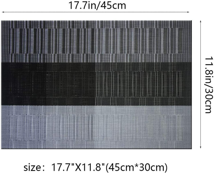 Dining%20Table%20Place%20Mats,%206%20Pieces%20Heat%20Resistant%20Place%20Mats%20Pvc%20Non-Slip%20Placemats%20for%20Families,%20Restaurants,%20Hotels,%20Business%20Offices,%20Festive%20Parties,%20Dinners,%20Anniversaries,%2045x30cm%20-%20Image%208