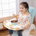 Upgrade Coverall Baby Feeding Bibs Weaning Bib Easy to Clean Baby Bibs for Eating Adjustable High Chair Catch All Gift. 