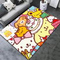 Sanrio Pudding Dog Cartoon Cute HD Printed Carpet Living Room Home Decor Sofa Table Rug Non-slip Chair Lounge Mat Picnic Camping. 