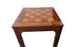 Wooden Square Design Teak & Burutha Dining Table + 4Chairs. 