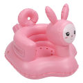 Inflatable Baby Chair Soft Prevent Slip Built in Air Pump Infant Floor Sofa for Sitting Up for Home. 