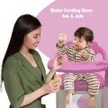 Multi-function Baby Feeding High Adjustable Chair. 