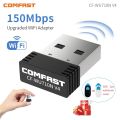 Comfast Adaptador Mini USB Wifi Adapter 150Mbps USB Antena Wifi Para PC Receiver Dongle Network Card Desktop Laptop Win7 8 10 11. 
