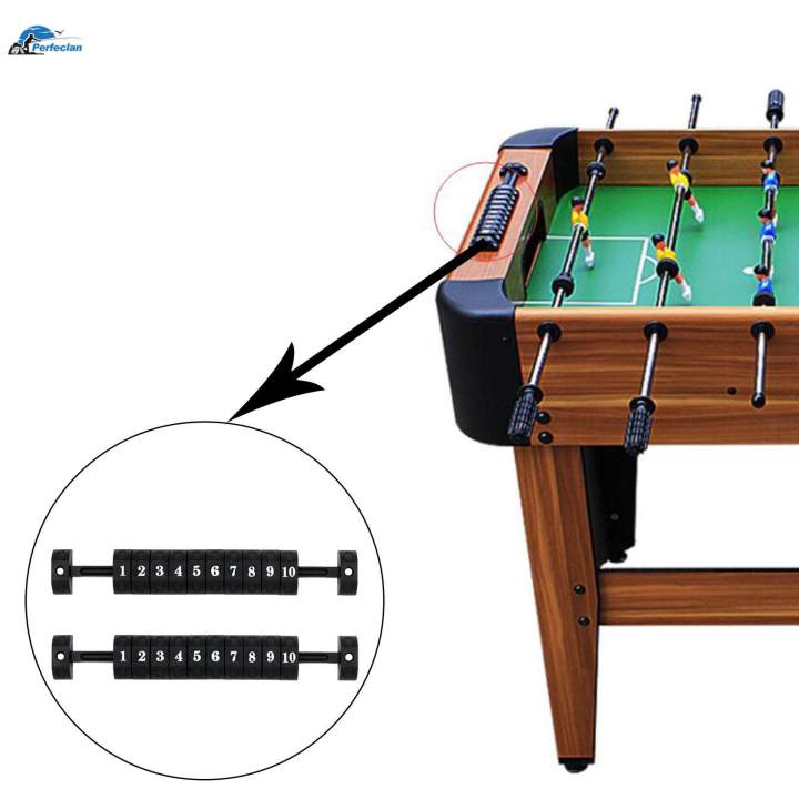 2x Universal Foosball Counter Scoring Units Score Keepers Standard Foosball Tables Football Machine