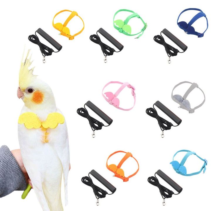 Budgie%20Adjustable%20Outdoor%20Flying%20Training%20For%20Small%20Medium%20Birds%20Bird%20Harness%20Bird%20Traction%20Belt%20Bird%20Nylon%20Flight%20Training%20Rope%20Bite%20-%20Image%205