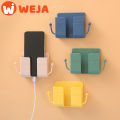 Original wall-mounted remote controller TV air conditioner remote control board storage box bedside mobile phone charging bracket storage rack. 