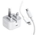 25W Apple Dock & PD USB-C to Lightning Cable – High-Speed Charging for iPhone & iPad. 