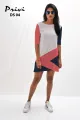 Privi Fashion Knit Color Block Dress for Women. 